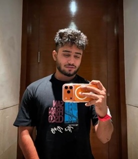 Portrait of Dev, male companion